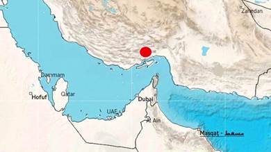 ​الإمارات تسجل وقوع 8 زلازل جنوب إيران أقواها هزتان بـ6.3 درجة على مقياس ريختر